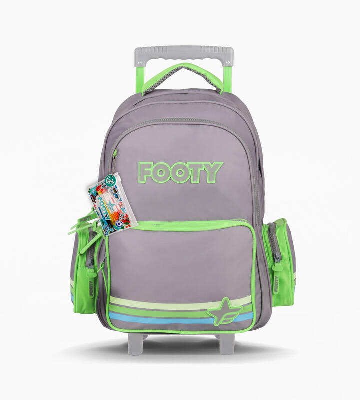 MOCHILA CON CARRO 18" COLOR LINE