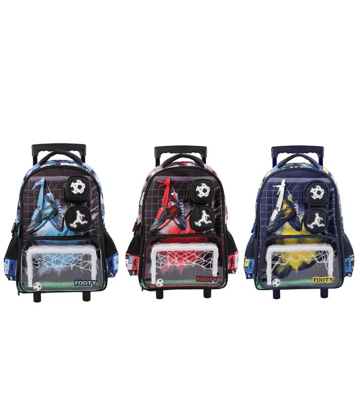MOCHILA CON CARRO 18" GOAL