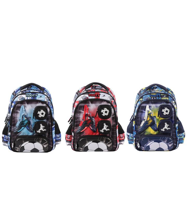 MOCHILA ESPALDA MEDIANA 16" GOAL