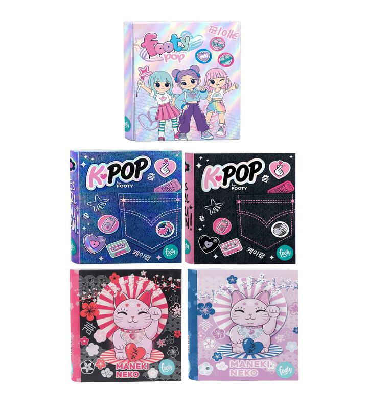 CARPETA 3X40 FOOTY K-POP