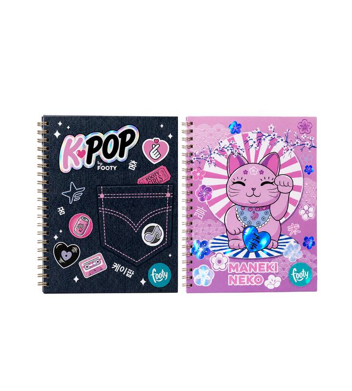 CUADERNO A4 TAPA DURA ANILLADO