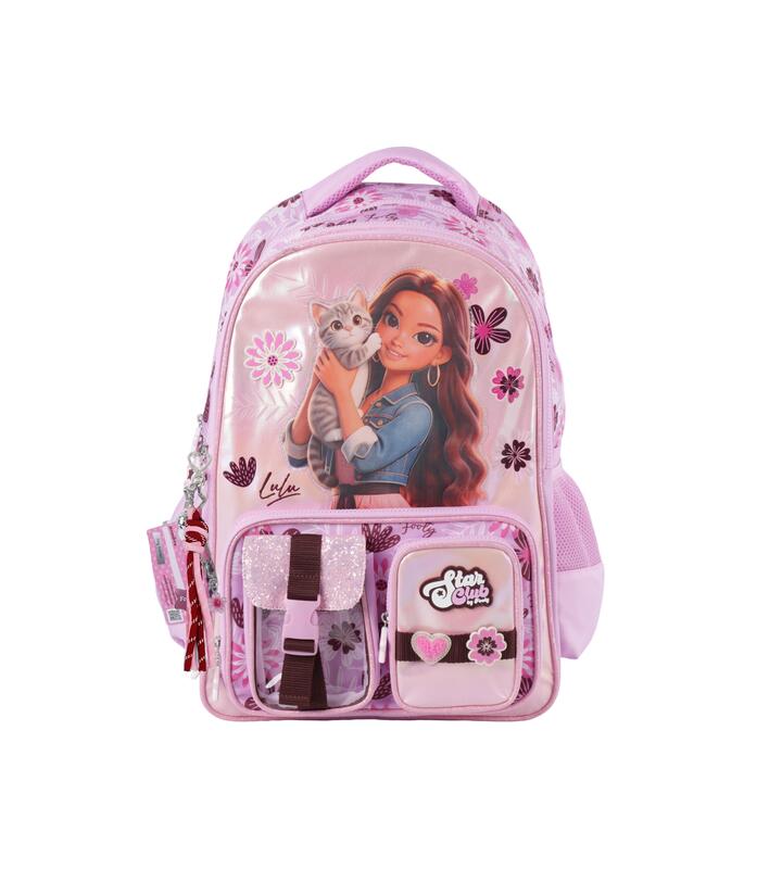 MOCHILA ESPALDA 18" STARCLUB LILA